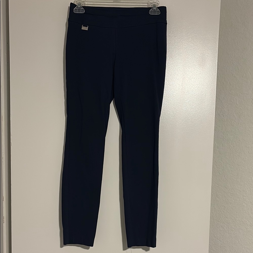 Classic Slim Ponte Pants - Navy